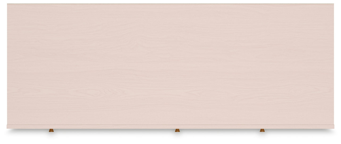 Wistenpine - Six Drawer Dresser - Blush