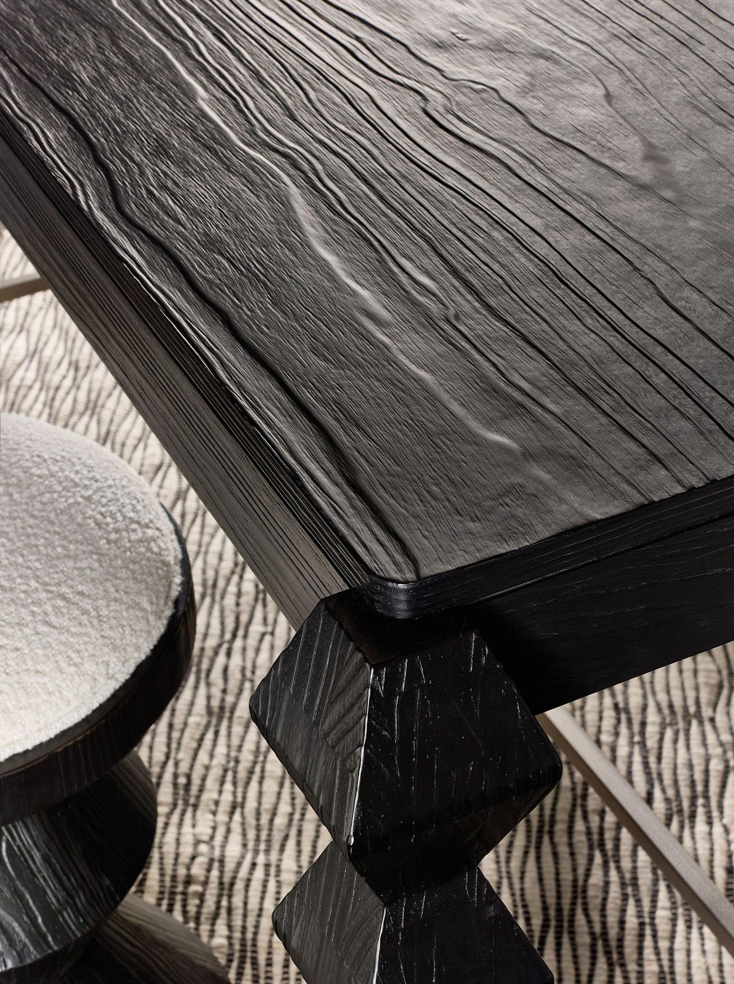 Commerce And Market - Xaden Gathering Desk - Black