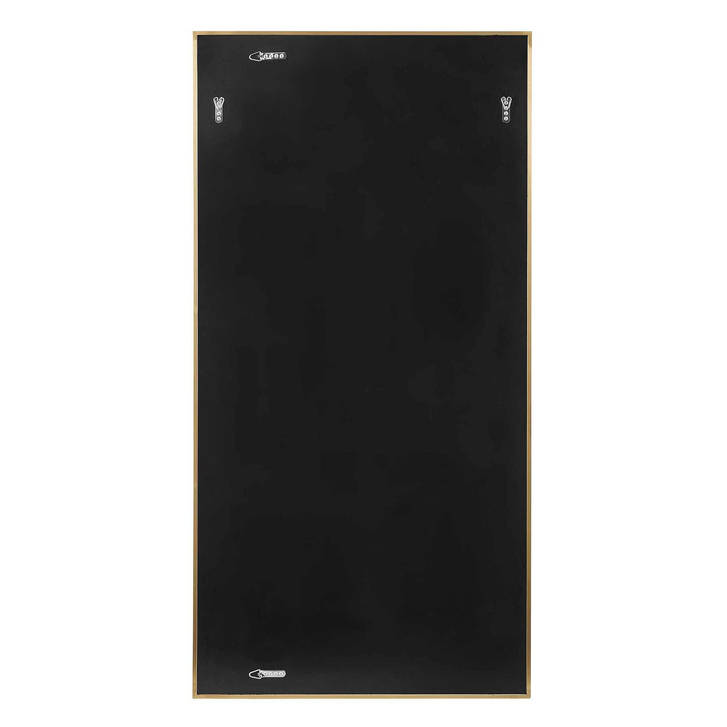 Wrenton - Rectangular Mirror - Brass