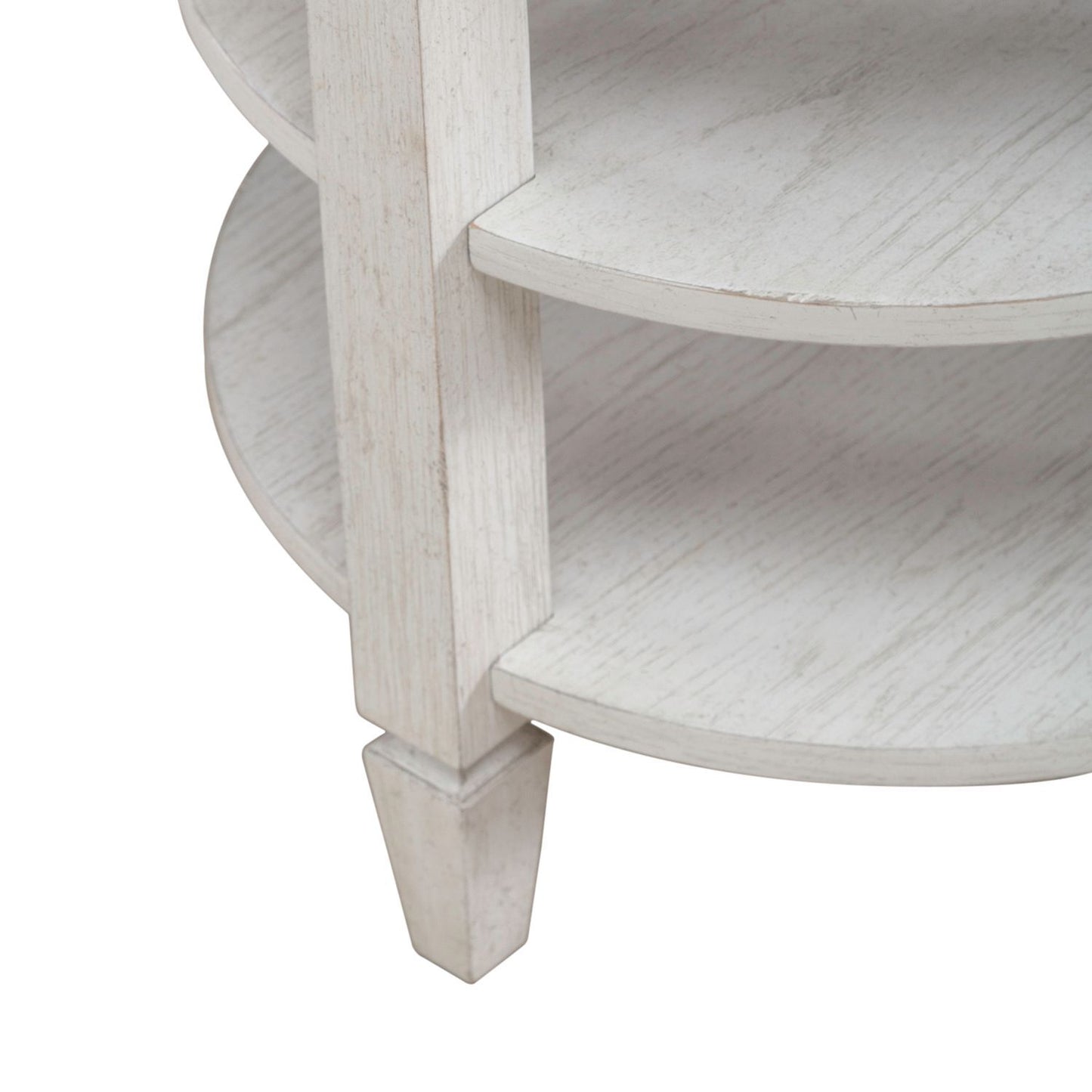 Caruso Heights - Chairside Table - White