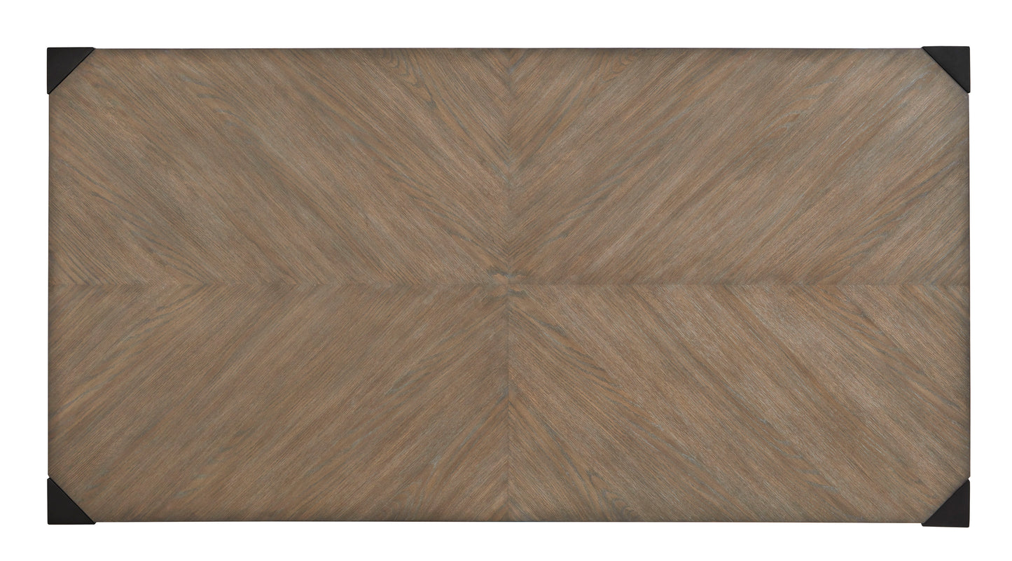 Cedar Fork - 78" Dining Rectangular Dining Table - Smoked Arabica