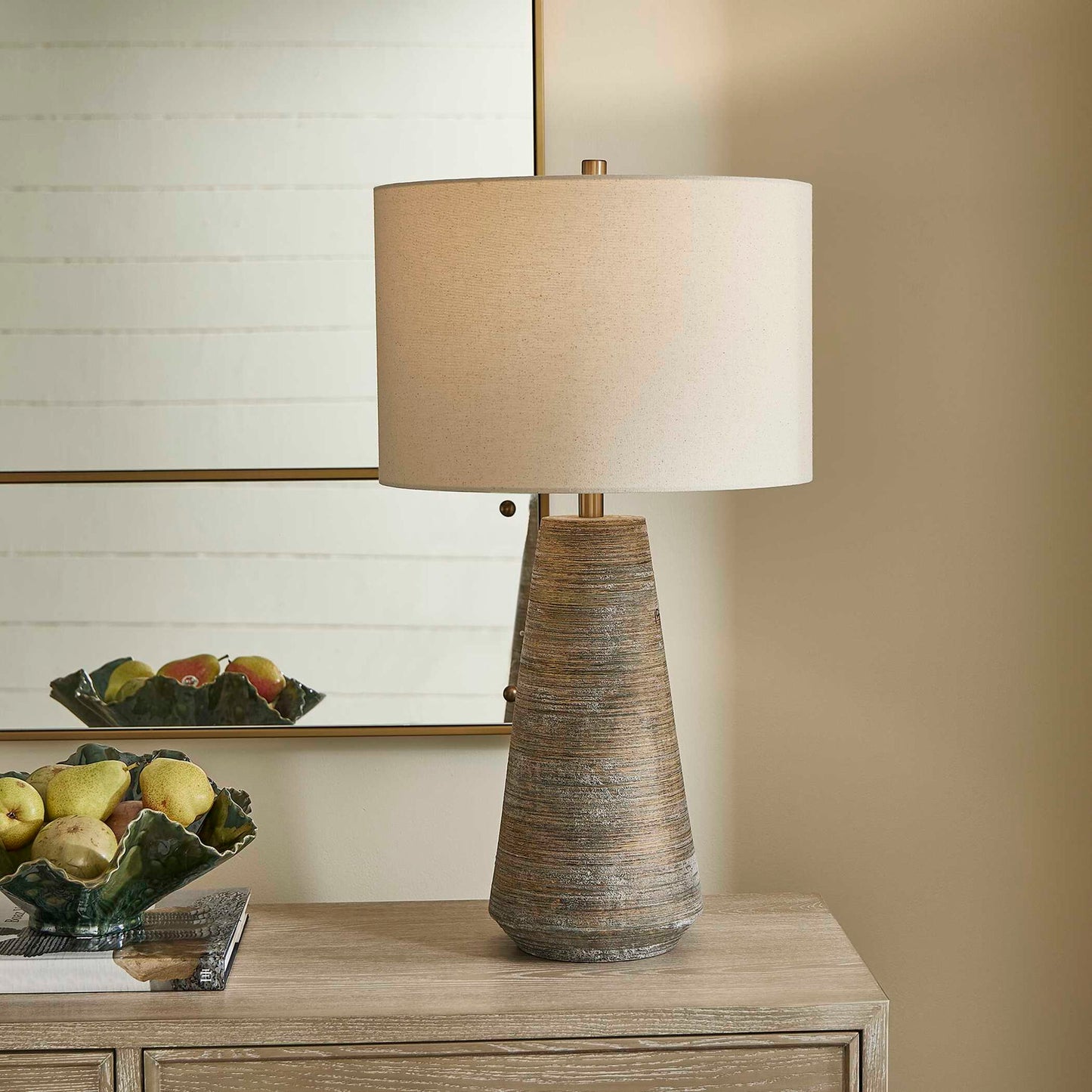 Mosier - Table Lamp - Rustic Beige