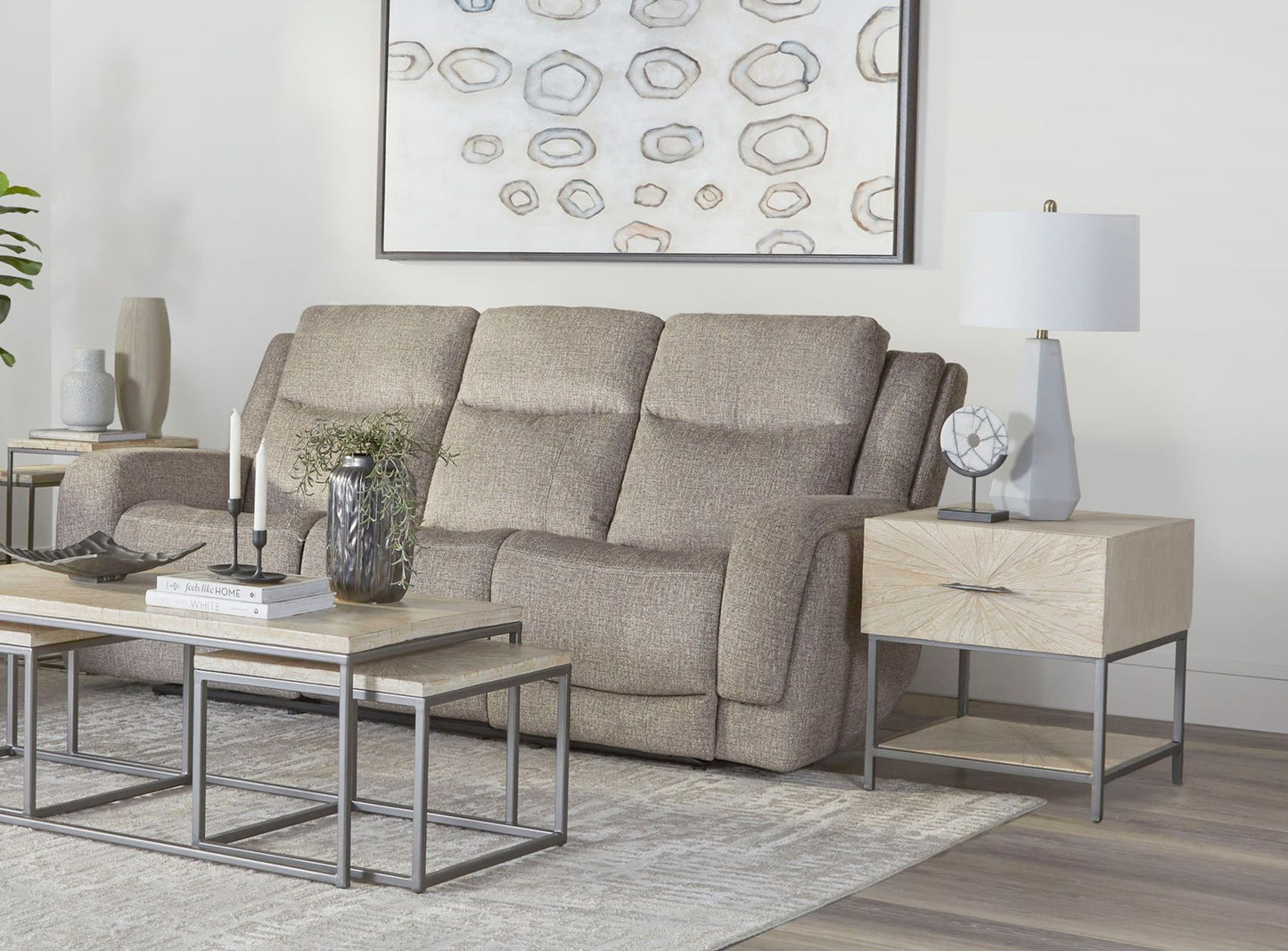 Penfield - Power Zero G Sofa With Heat, Massage & Speaker P3 - Frappe