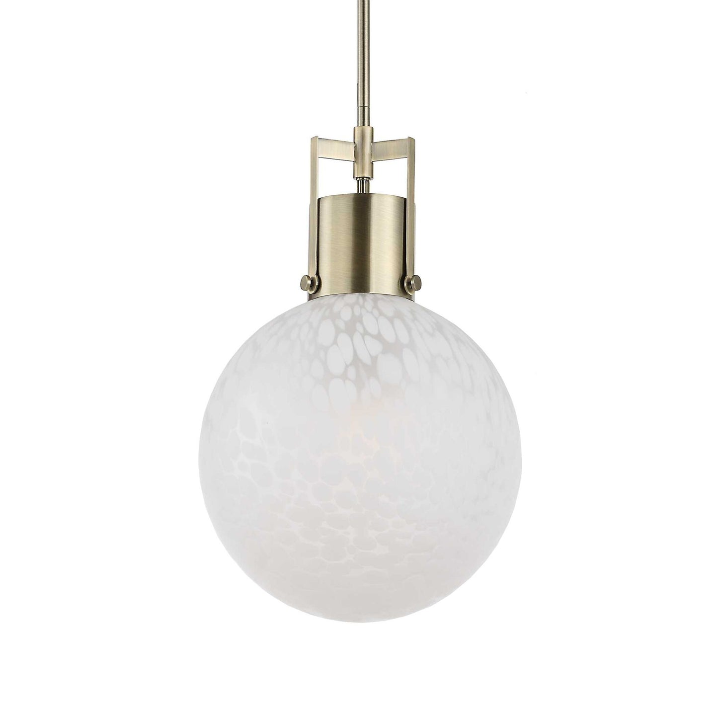 Huch - 1 Light Glass Pendant - White