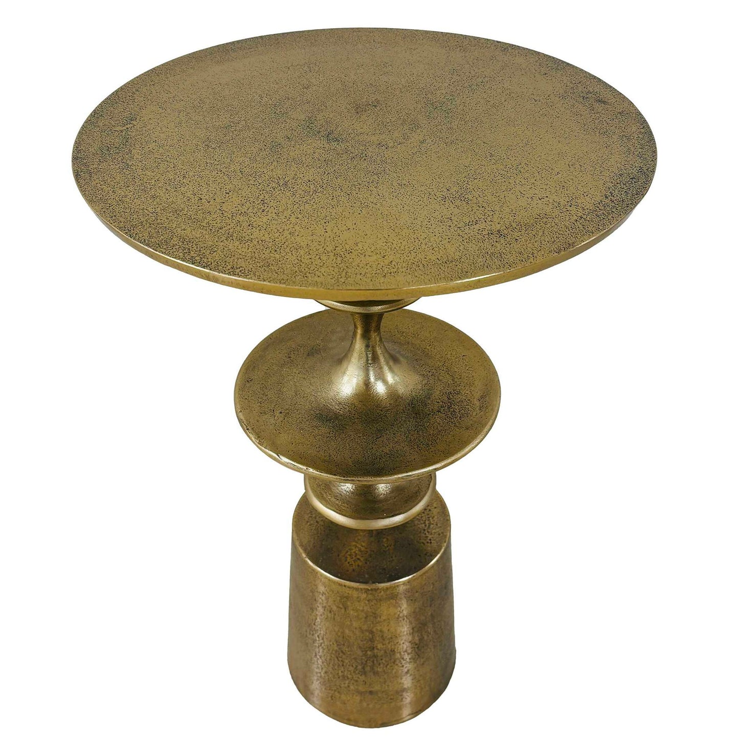 Flight - Accent Table - Brass