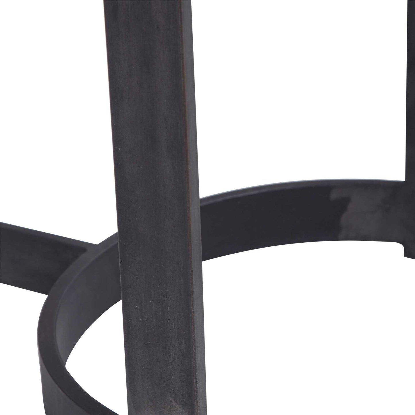 Basuto - Steel Console Table - Light Brown