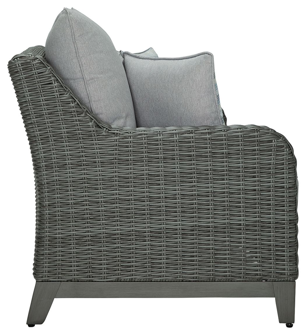 Elite Park - Loveseat w/Cushion - Gray