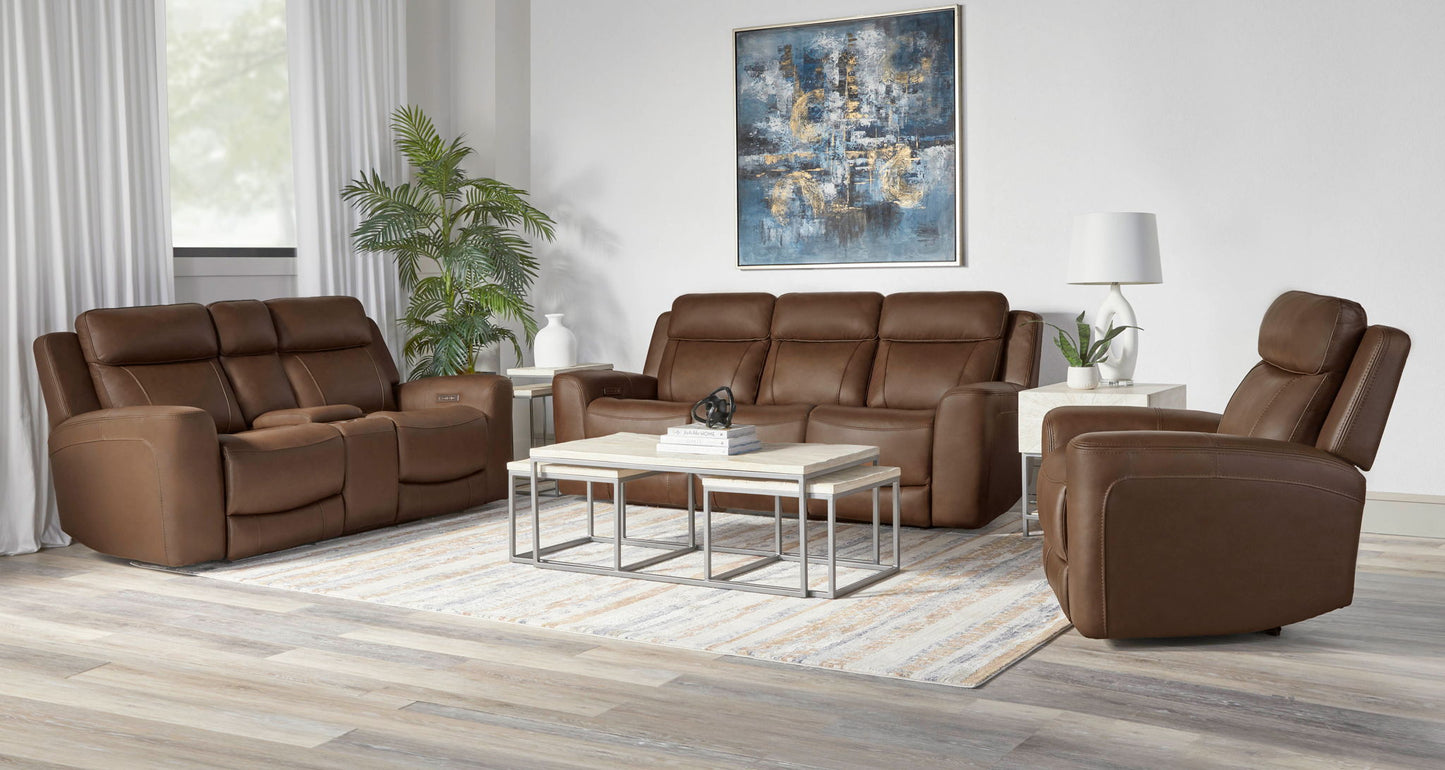 Calgary - Power Reclining Console Loveseat