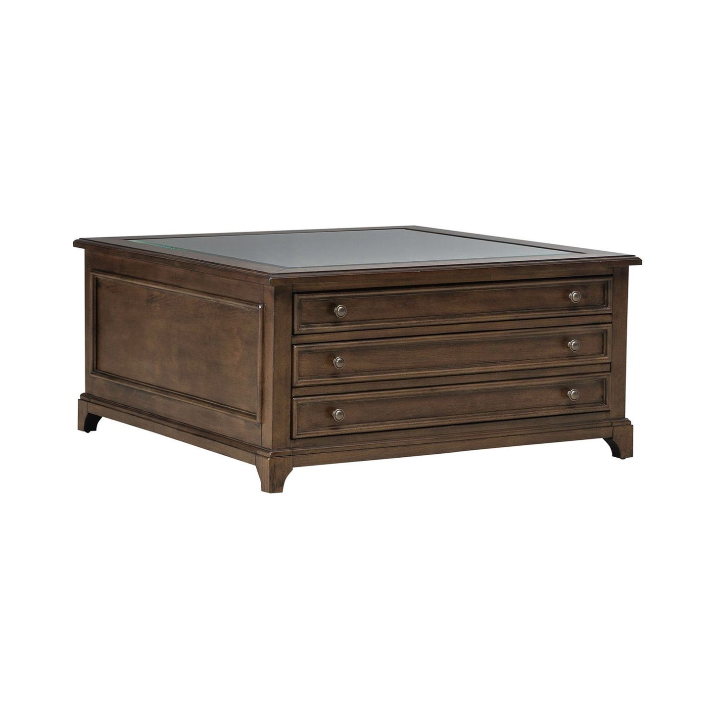 Arden Road - Square Collector Cocktail Table - Satin Cherry