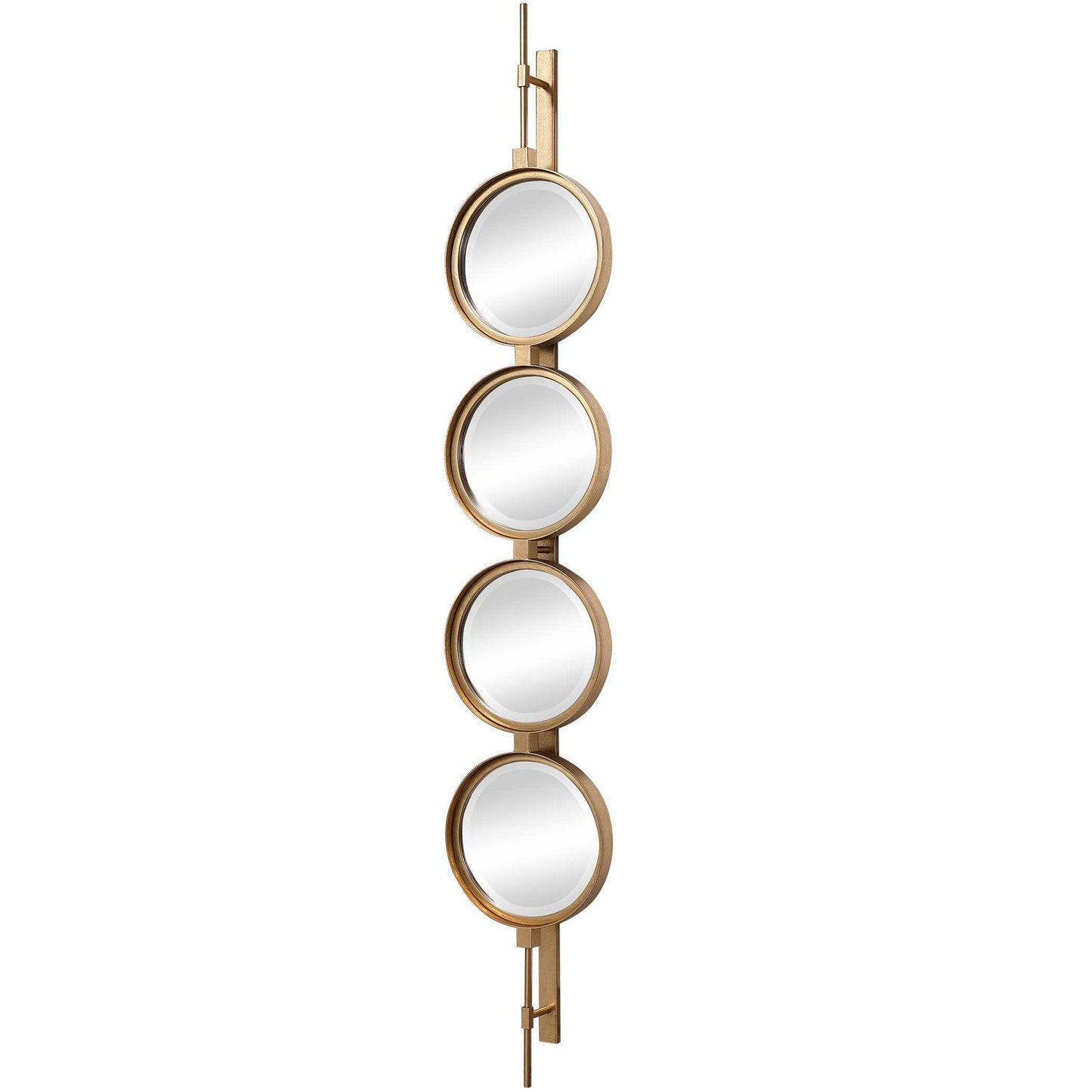 Button - Mirror - Gold