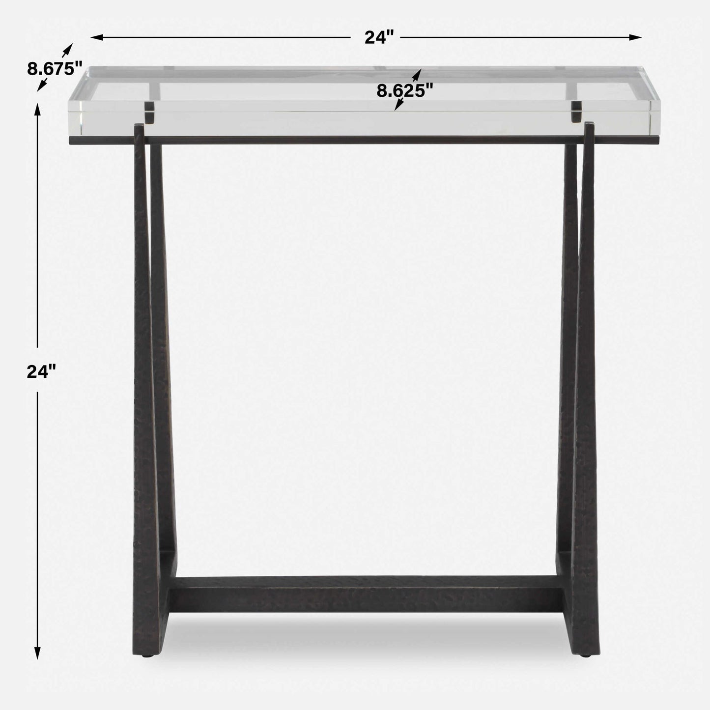 Midas - Accent Table - Bronze