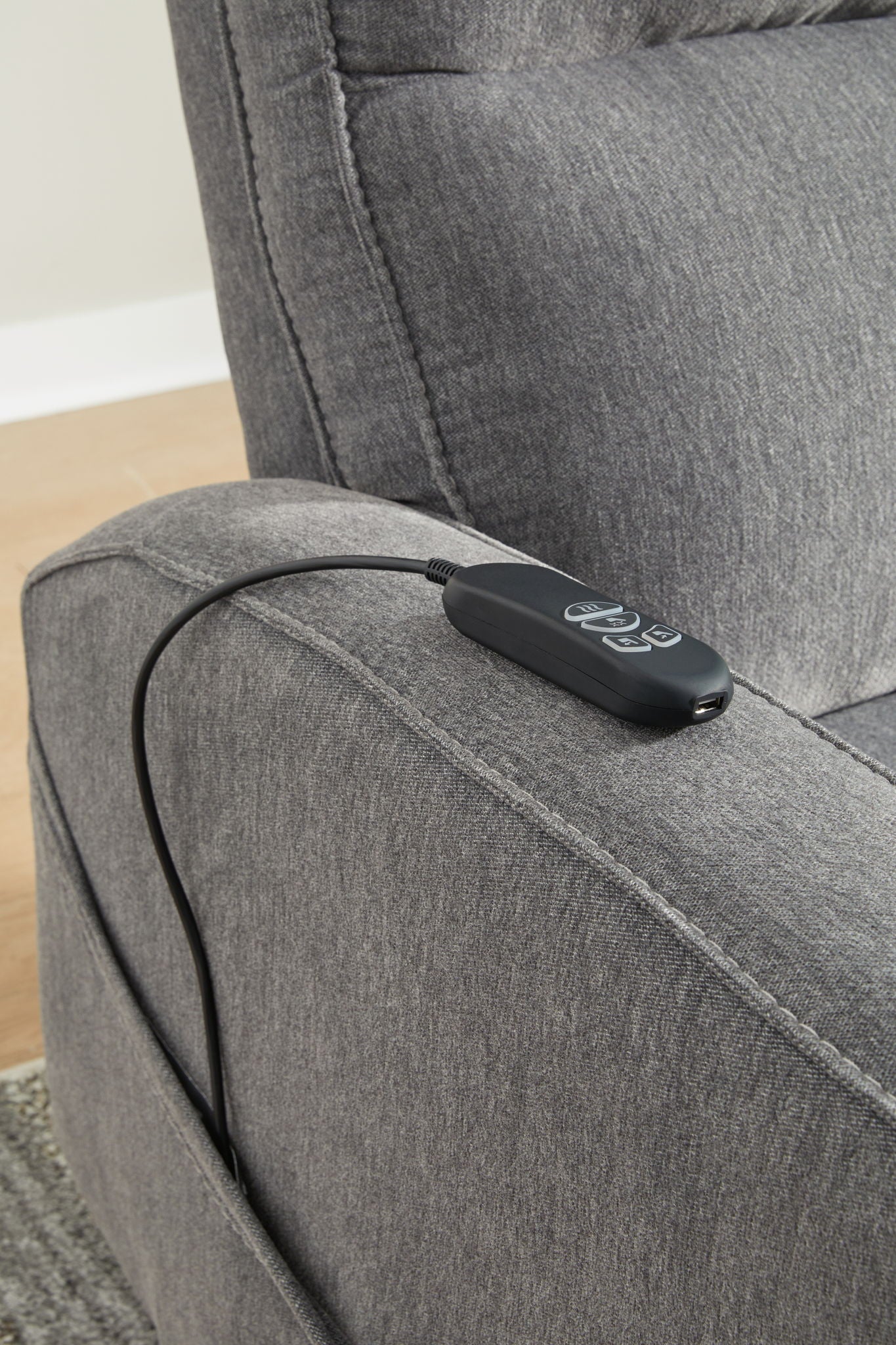 Starganza - Power Lift Recliner - Gray