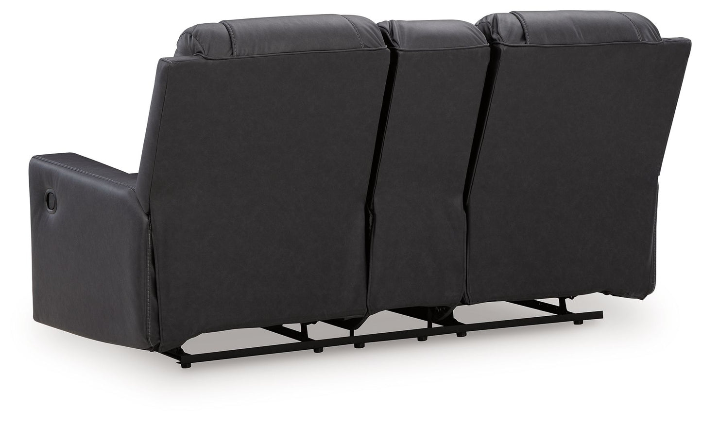Mackmenville - Double Reclining Loveseat With Console