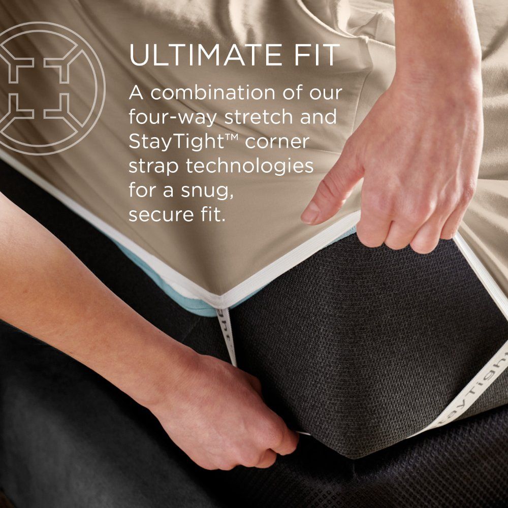 Linens - Tempur Breeze Cooling Sheet Set - Sandstone