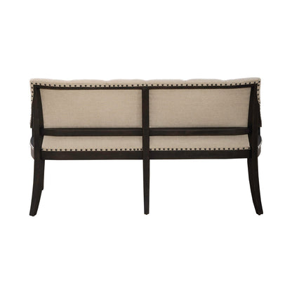 Americana Farmhouse - Upholstered Shelter Dining Bench