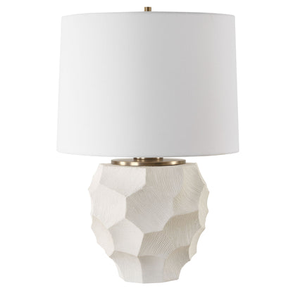 On Edge - Chalk White Table Lamp