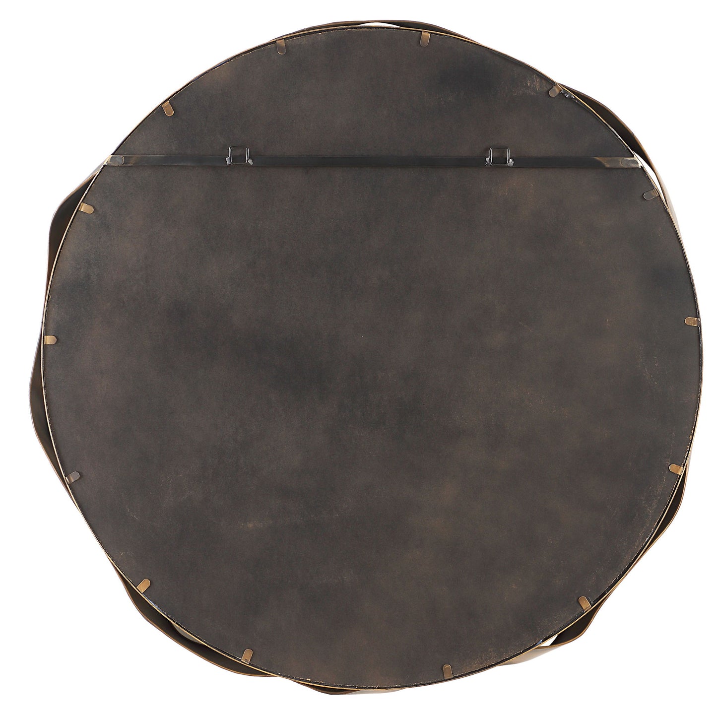Catch The Wave - Round Mirror - Bronze