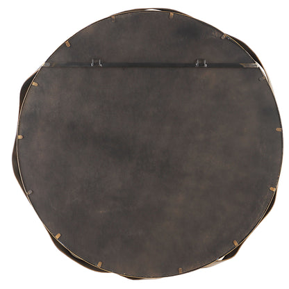 Catch The Wave - Round Mirror - Bronze