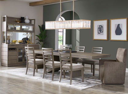 Pure Modern Dining - Buffet With Hutch - Moonstone