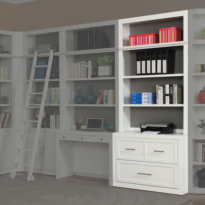 Catalina - Lateral File And Hutch - Cottage White