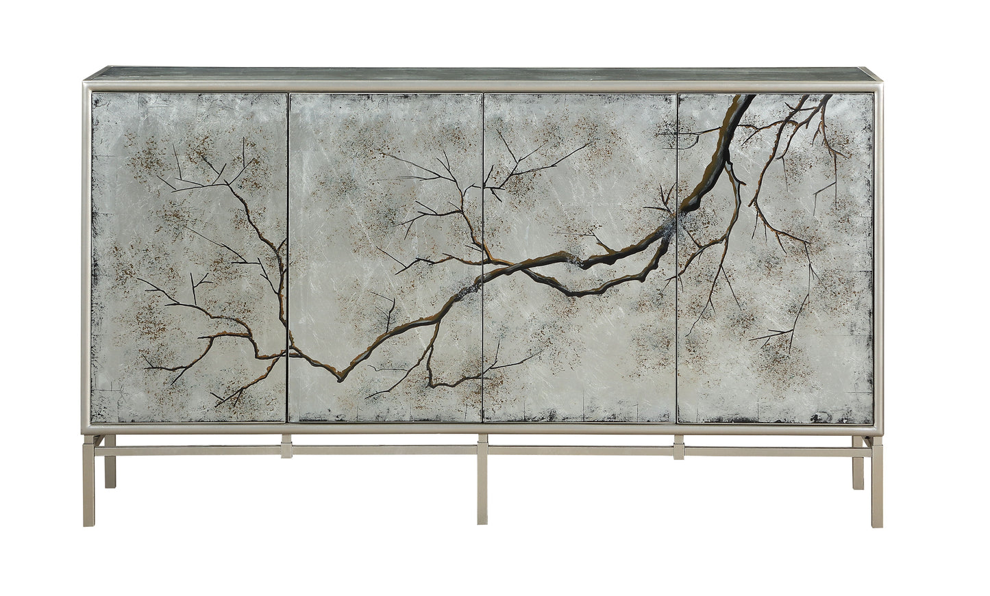 Silverton - Four Door Credenza - Winter Forest