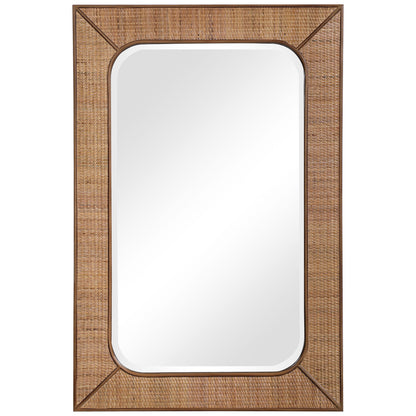 Tahiti - Rattan Mirror - Light Brown