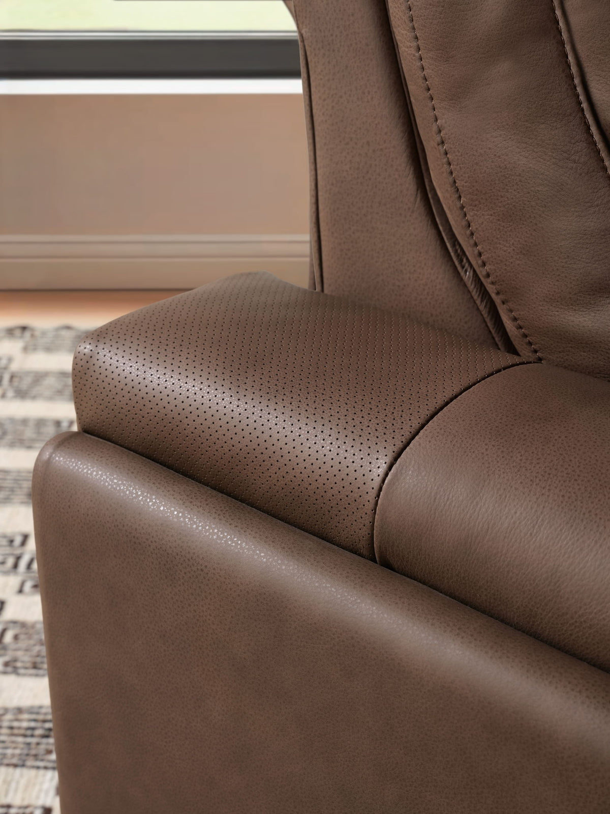 MS - Simone ZG Power Recliner With Power Headrest and BT speaker - Brown