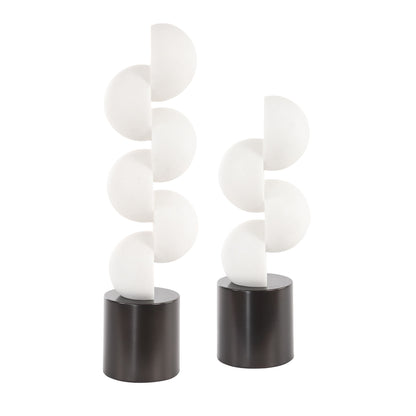 Symmetry - Sculptures (Set of 2) - White