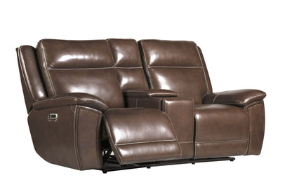 Jameson - Power Reclining Zero Gravity Sofa Loveseat And Recliner - Hickory