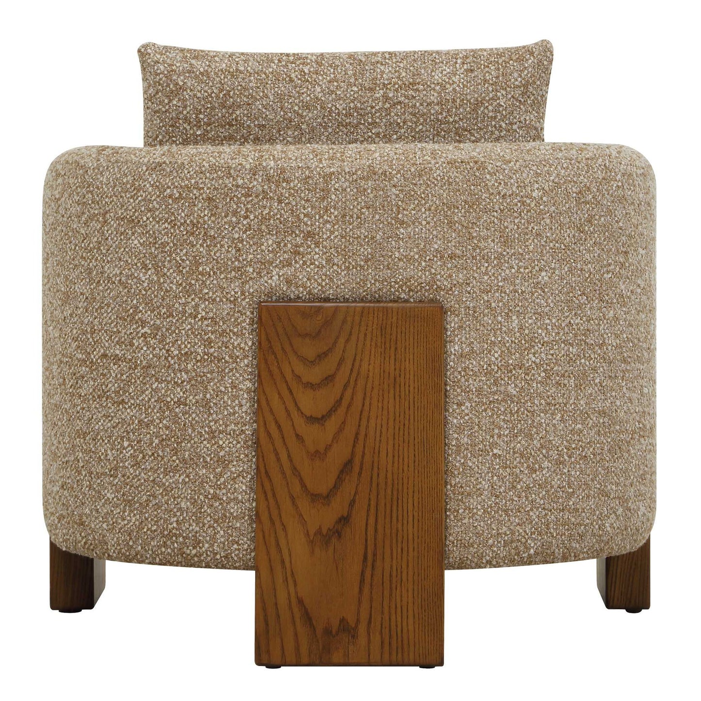 Halligan - Upholstered Accent Chair - Brown