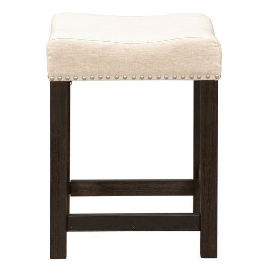 Heatherbrook - Upholstered Console Stool - Black