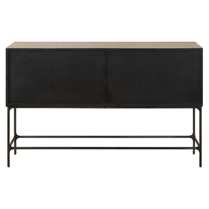 Lunar - 4 Door Elm Wood Cabinet