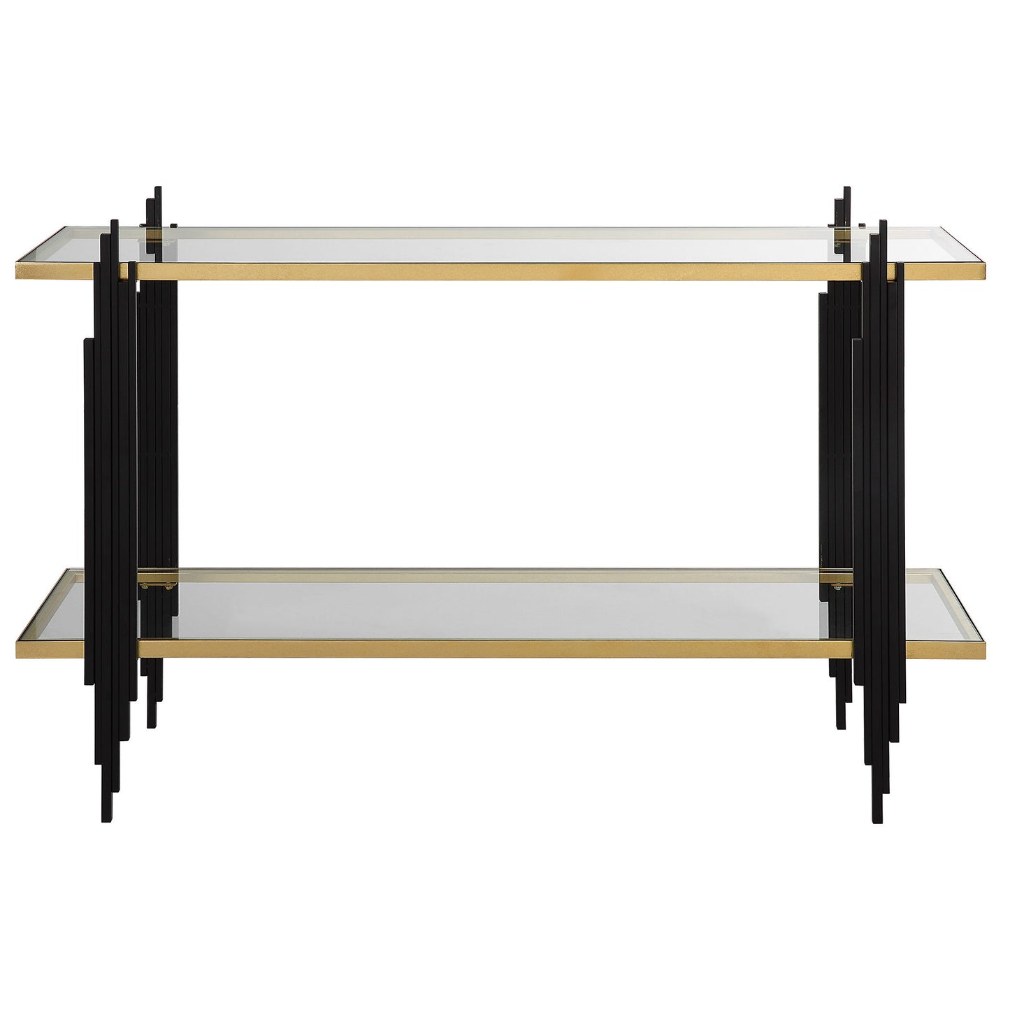 Empire - Cityscape Console Table - Gold