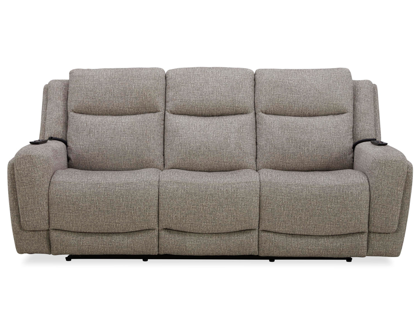 Penfield - Power Reclining Zero Gravity Sofa With Heat, Massage And Speaker - Frappe