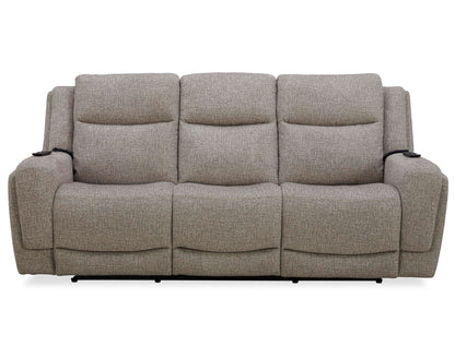 Penfield - Power Reclining Zero Gravity Sofa With Heat, Massage And Speaker - Frappe