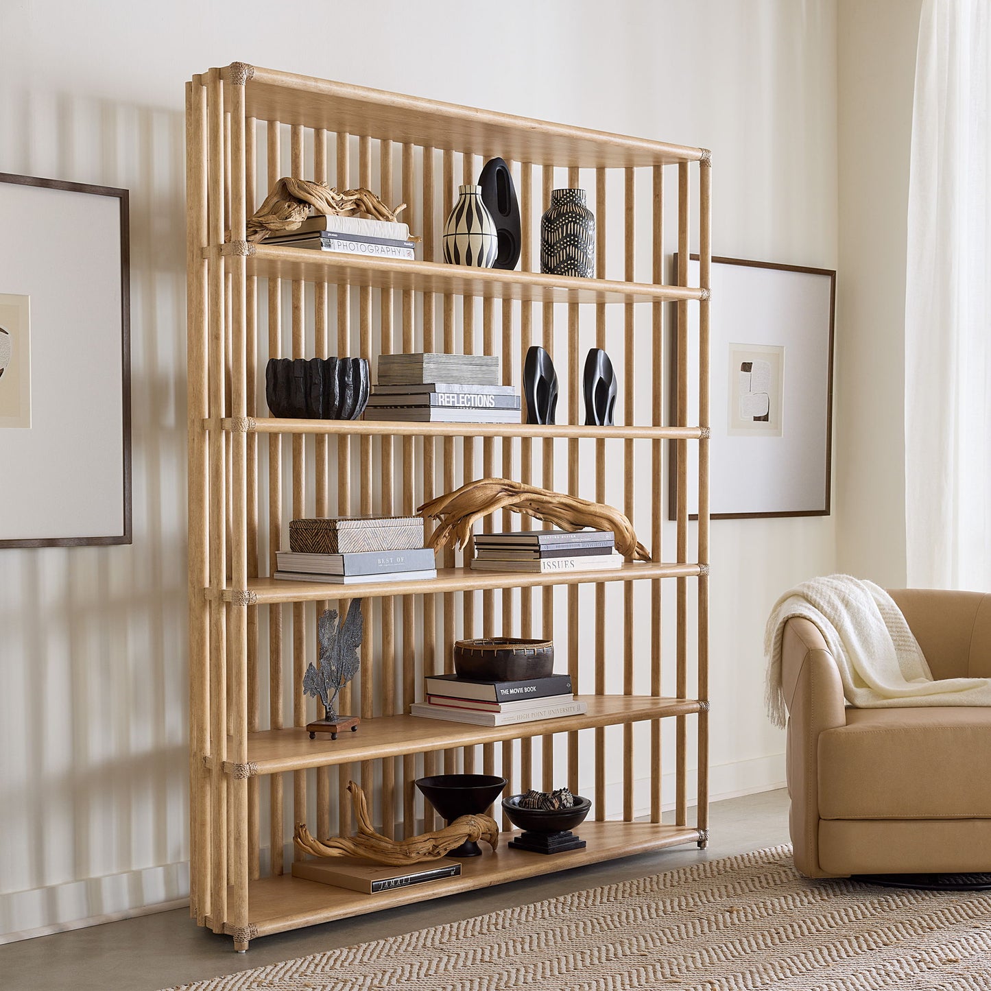 Retreat - Slatted Bookcase