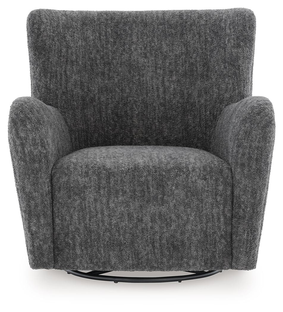Rowenburg - Swivel Glider Accent Chair