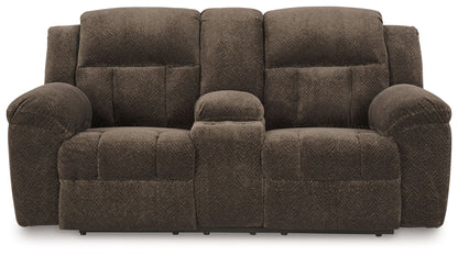 Frohn - Dbl Reclining Loveseat With Console