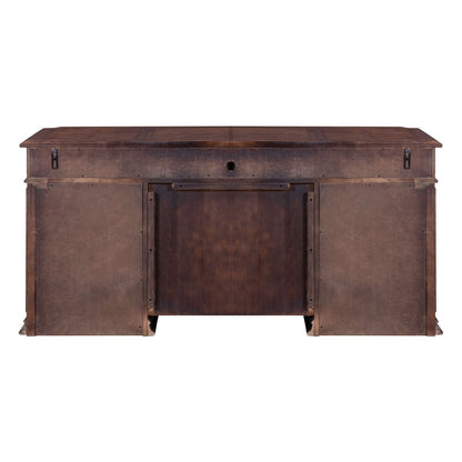 Providence Park - Jr Executive Credenza - Chateau Brown