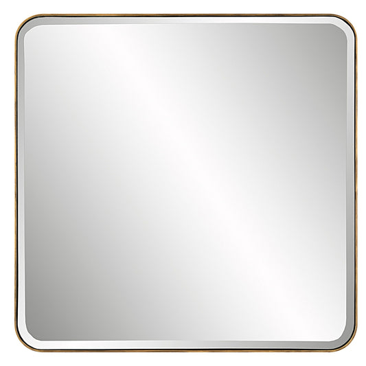 Hampshire - Square Mirror - Gold