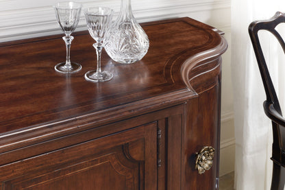 Charleston - Four-Door Buffet - Dark Brown