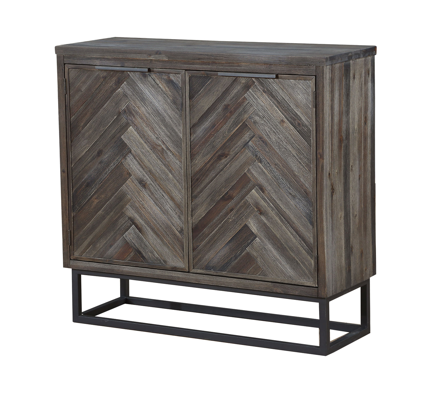 Aspen Court - Two Door Cabinet - Herringbone