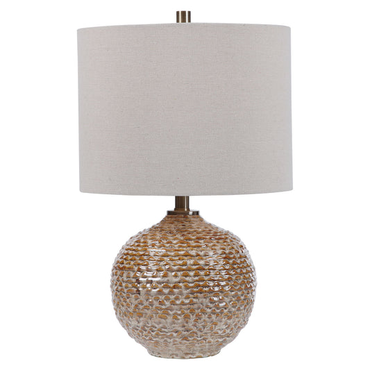 Lagos - Rustic Table Lamp - Light Brown