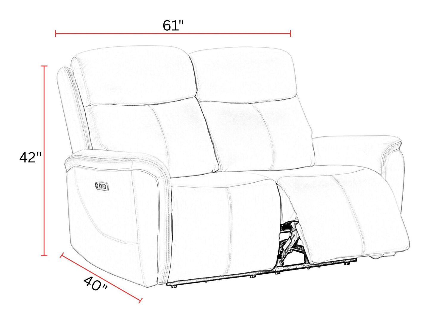 Cascade - Power Reclining Sofa Set