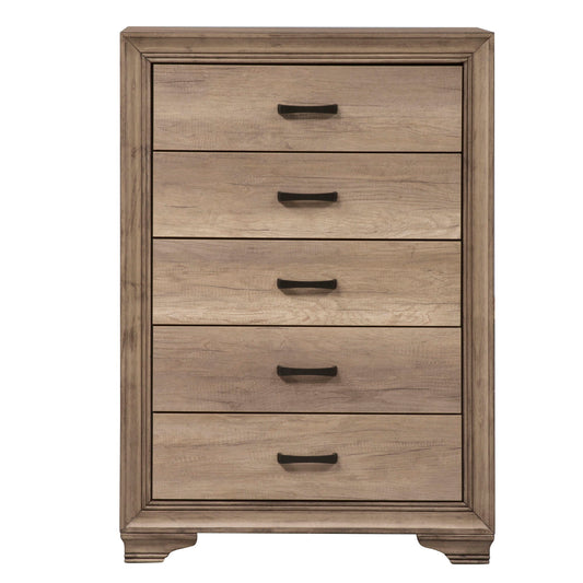 Sun Valley - 5 Drawer Chest - Light Brown