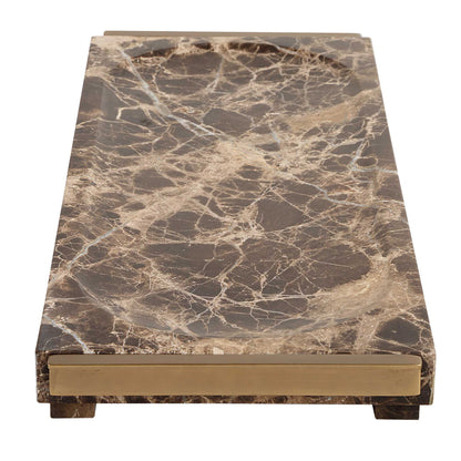 Marble Crest - Tray - Light Brown