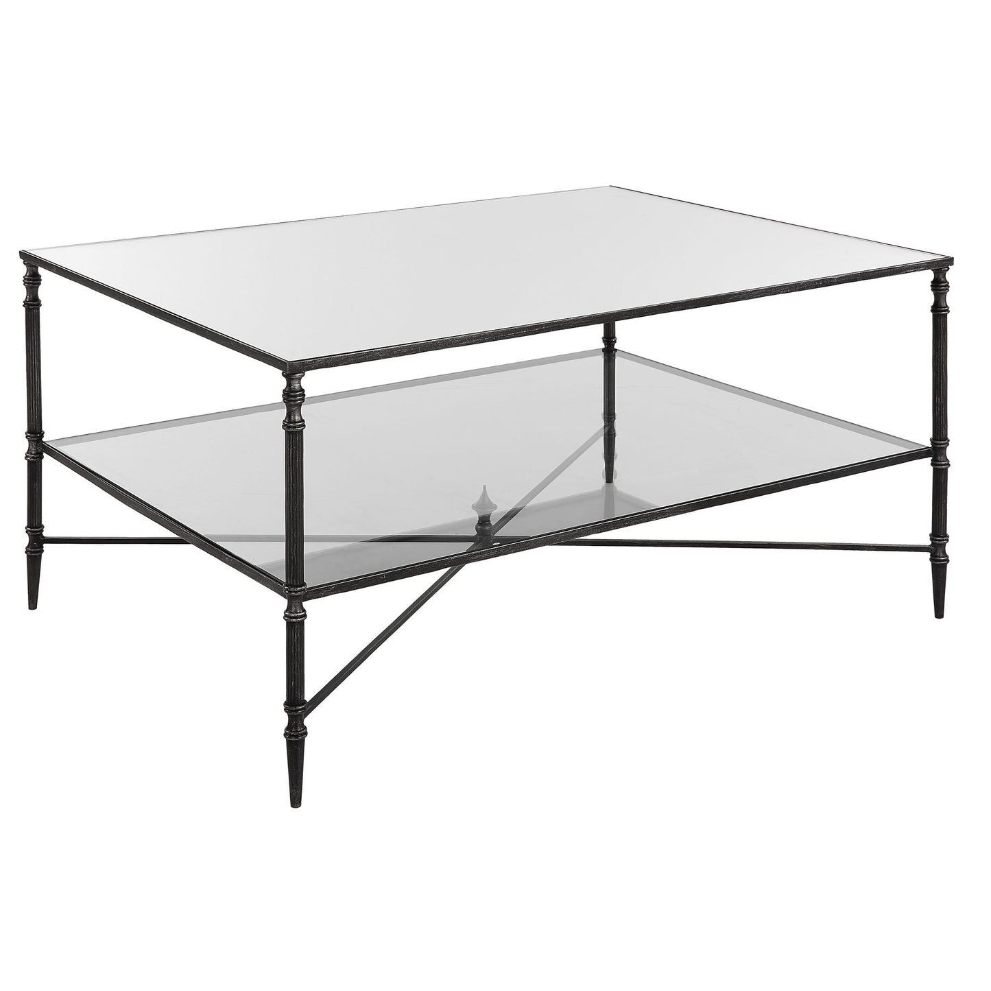 Henzler - Mirrored Steel Coffee Table