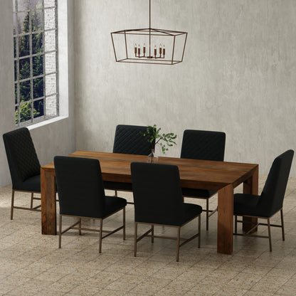 Crossings - Downtown Rectangular Dining Table - Amber