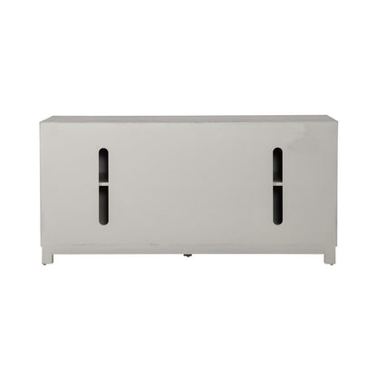 Sundance - 2 Door 3 Drawer Wood Accent Cabinet - Antique Linen