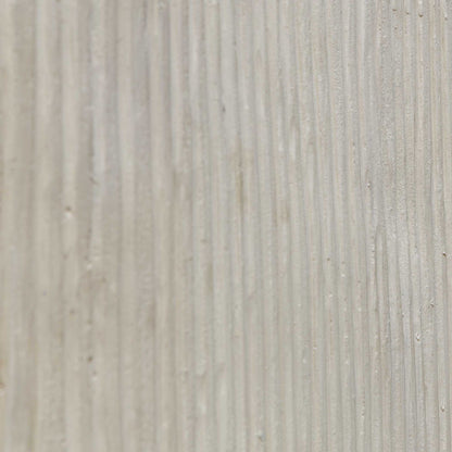 Alma - Concrete Outdoor Side Table - White